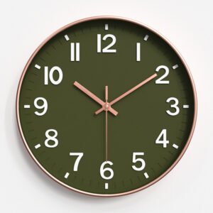 12inch 3D number plastic wall clock