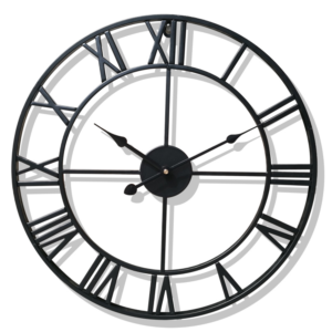 24inch iron wall clock