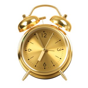 double bell ringning desk alarm clock