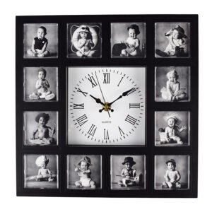 photo frame clock