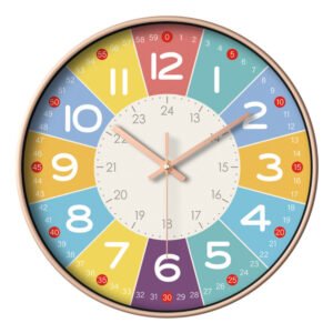 teaching wall clock